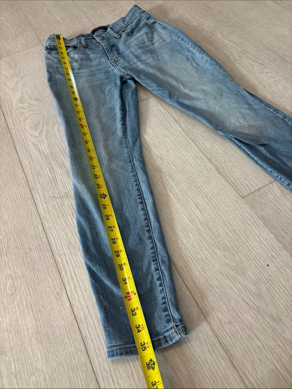 Lucky Brand Mid Rise Ava Skinny Ankle Jeans in Blue light wash size 4 / 27 A